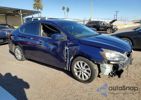 2019 Nissan Sentra S z USA, uszkodzony, nr VIN 3N1AB7AP7KL613244